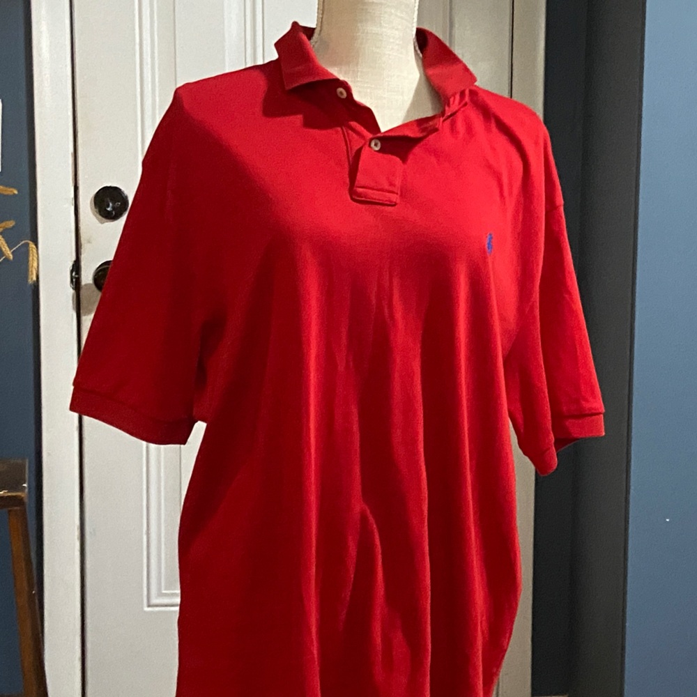 Polo by Ralph Lauren Red Men's Classic Polo Shirt